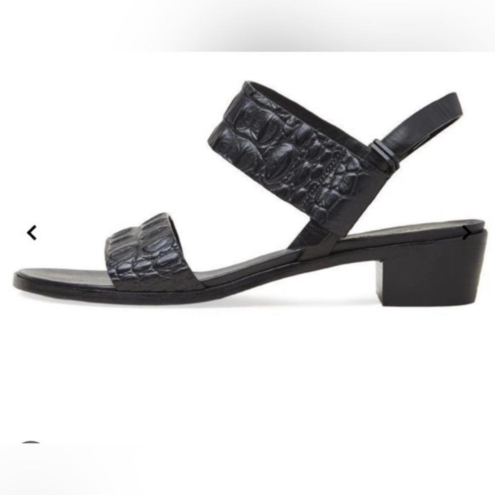 Alexander Wang croc alligator heel sandals